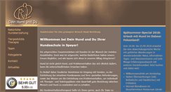 Desktop Screenshot of dein-hund-und-du.com